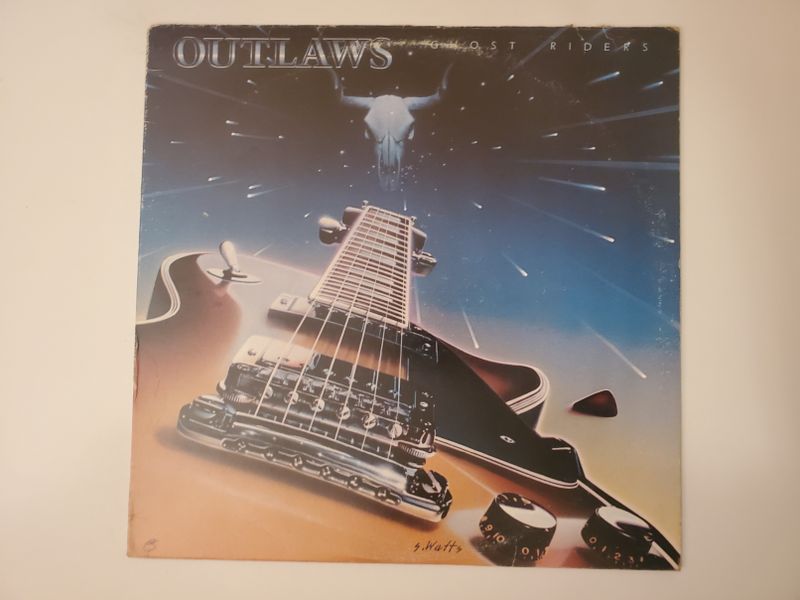 Outlaws Ghost Riders vinyl record